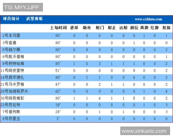 球员数据统计报告